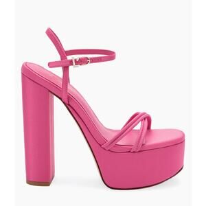 Women’s Platform High Heel Sandal in Hot Pink